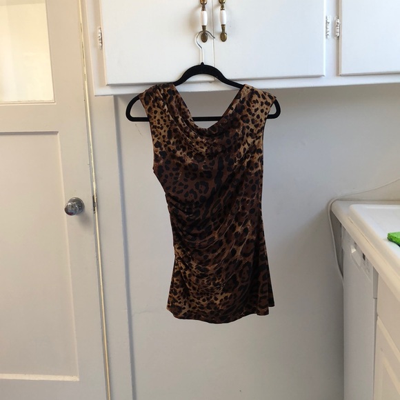 REDUCED!!!  Vince Camino leopard print dress - Picture 3 of 4